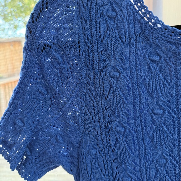 Sezane Zayn Dress Greek Blue - Size XXL - Picture 7 of 9